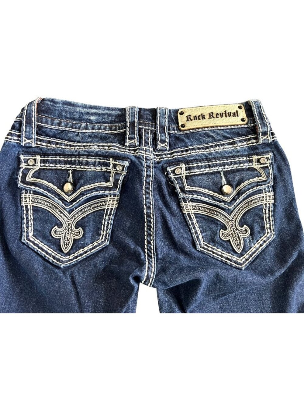 Rock Revival Women's Size 27 Denim Capri Jeans